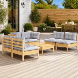 7-Piece Garden Lounge Set for Outdoor Comfort