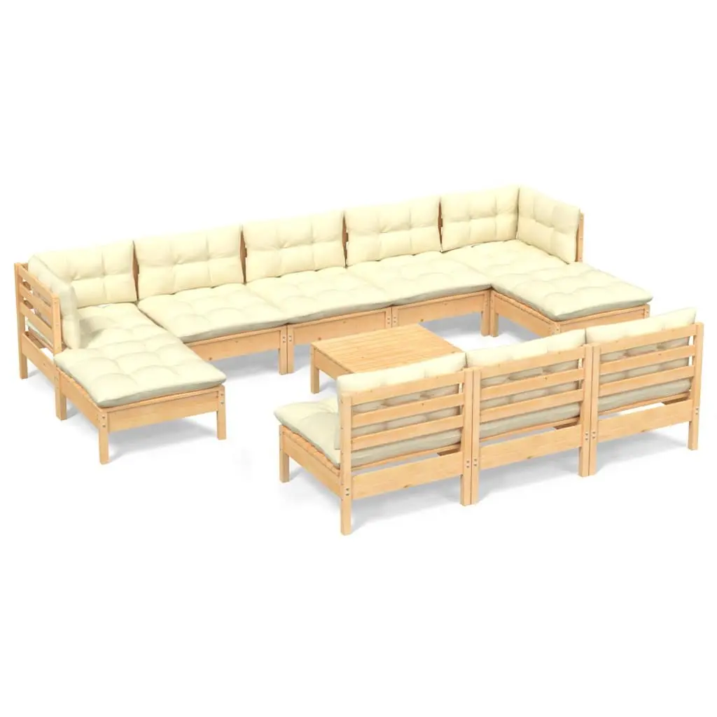 Pinewood 11 Piece Garden Lounge Set