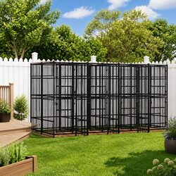 Durable Steel Dog Kennel Outdoor Run for Safe Play