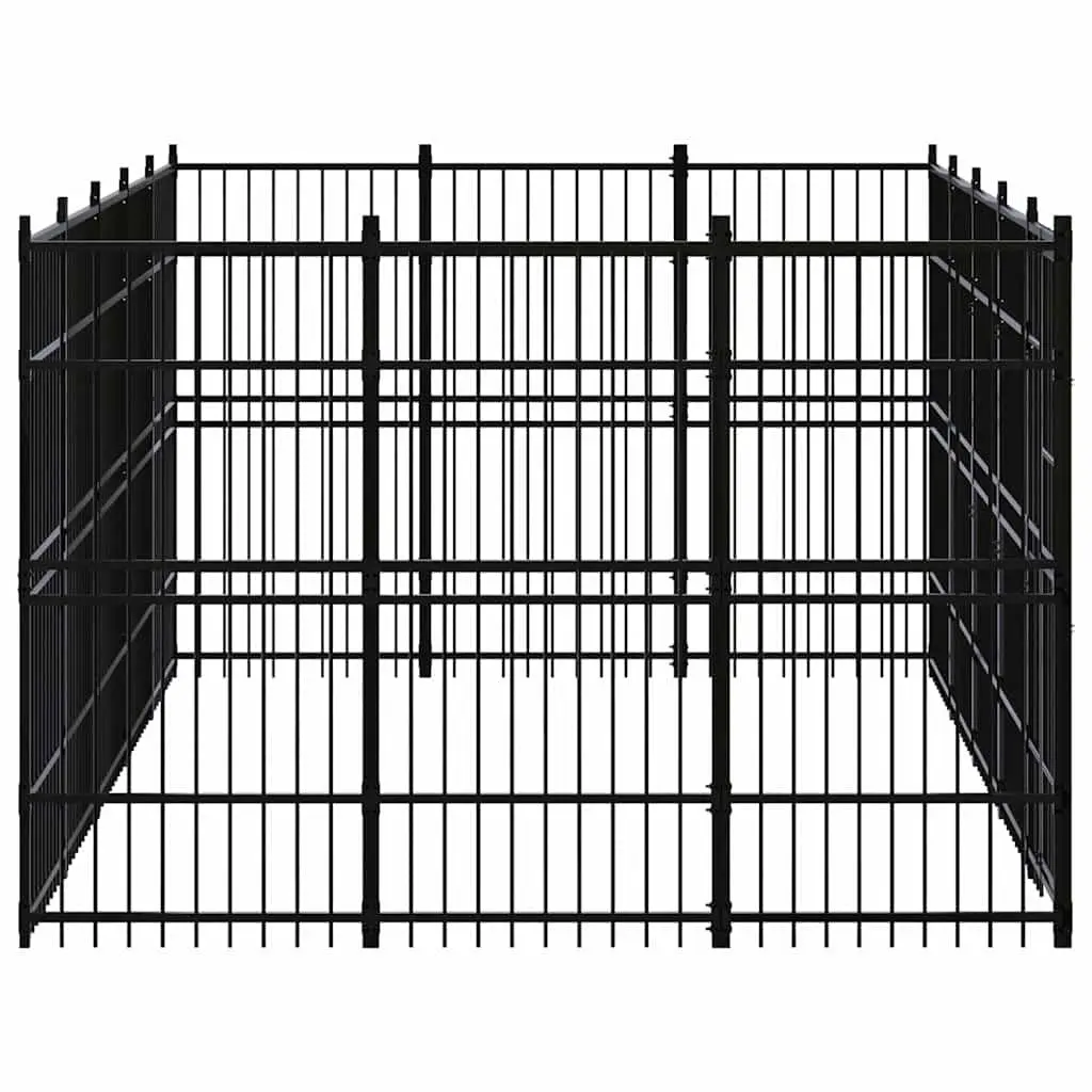 Large Outdoor Dog Kennel for Safe Play and Exercise