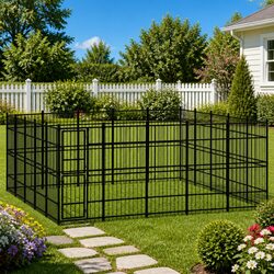 Durable Steel Outdoor Dog Kennel Exercise Pen