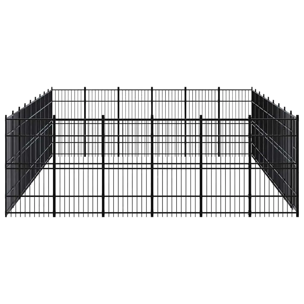 Outdoor Dog Kennel with Secure Lockable Door