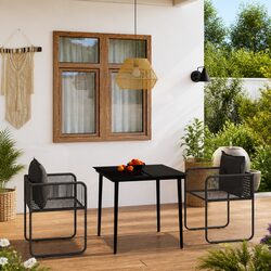 Stylish 3-Piece Garden Dining Set with Durable Build
