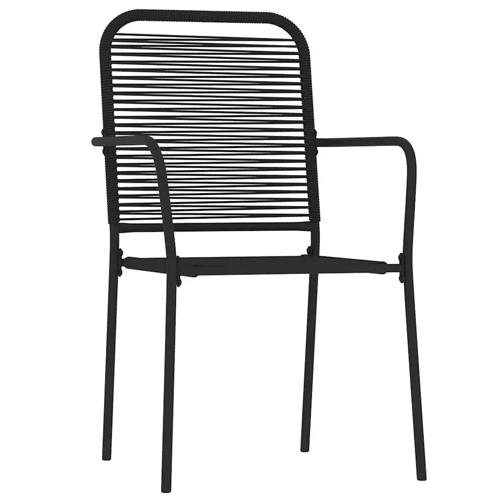 5-Piece Garden Dining Set with Durable Steel Frame