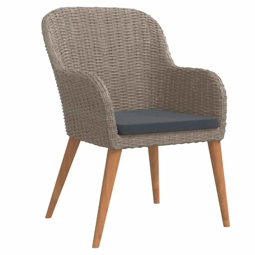 5 Piece Outdoor Dining Set with Cushions