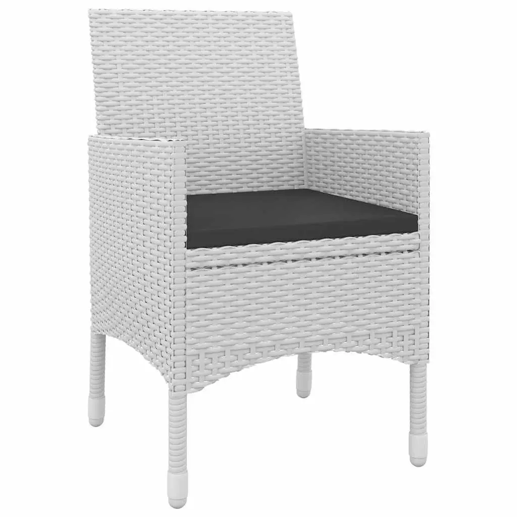 5 Piece Outdoor Dining Set with Cushioned Chairs