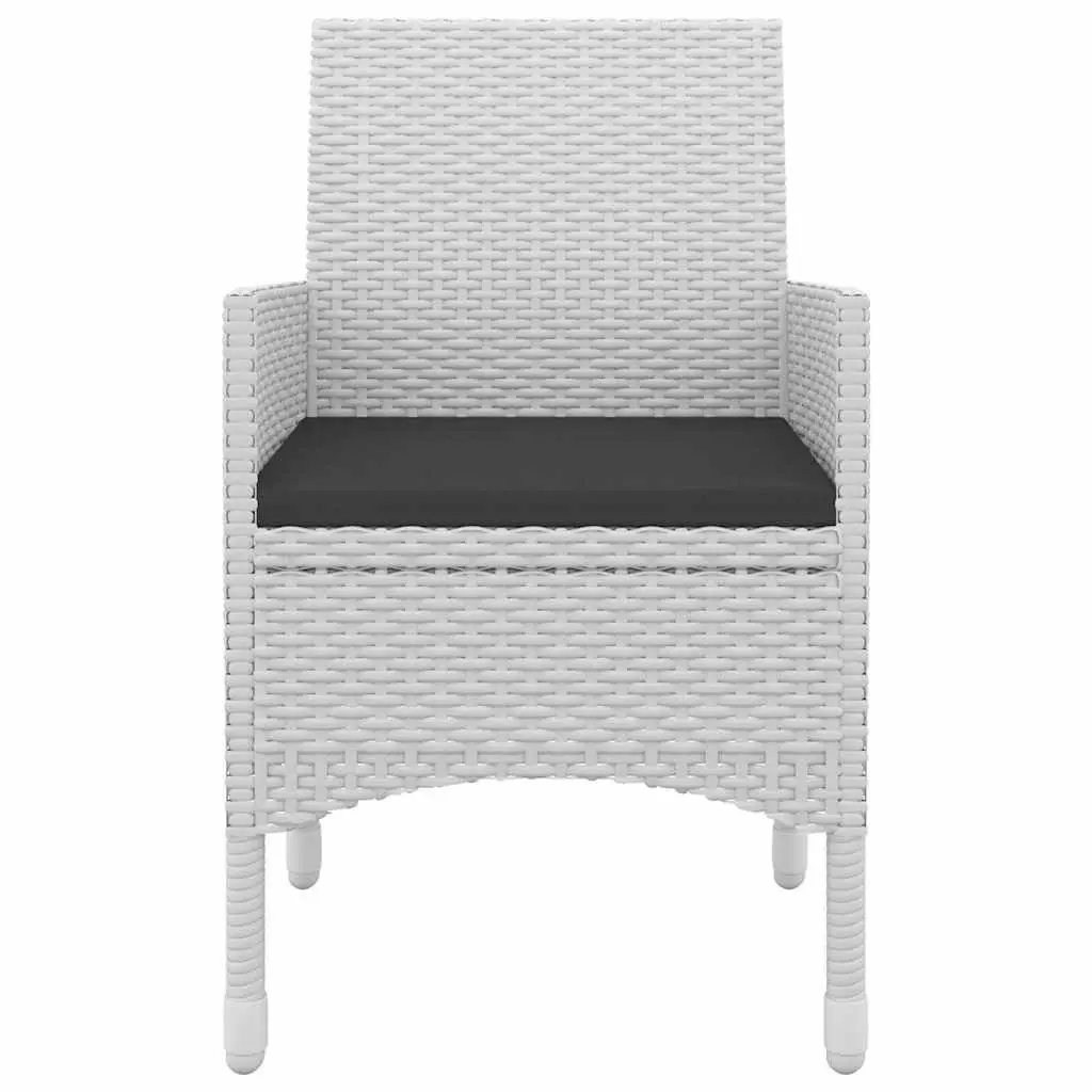 5 Piece Outdoor Dining Set with Cushioned Chairs