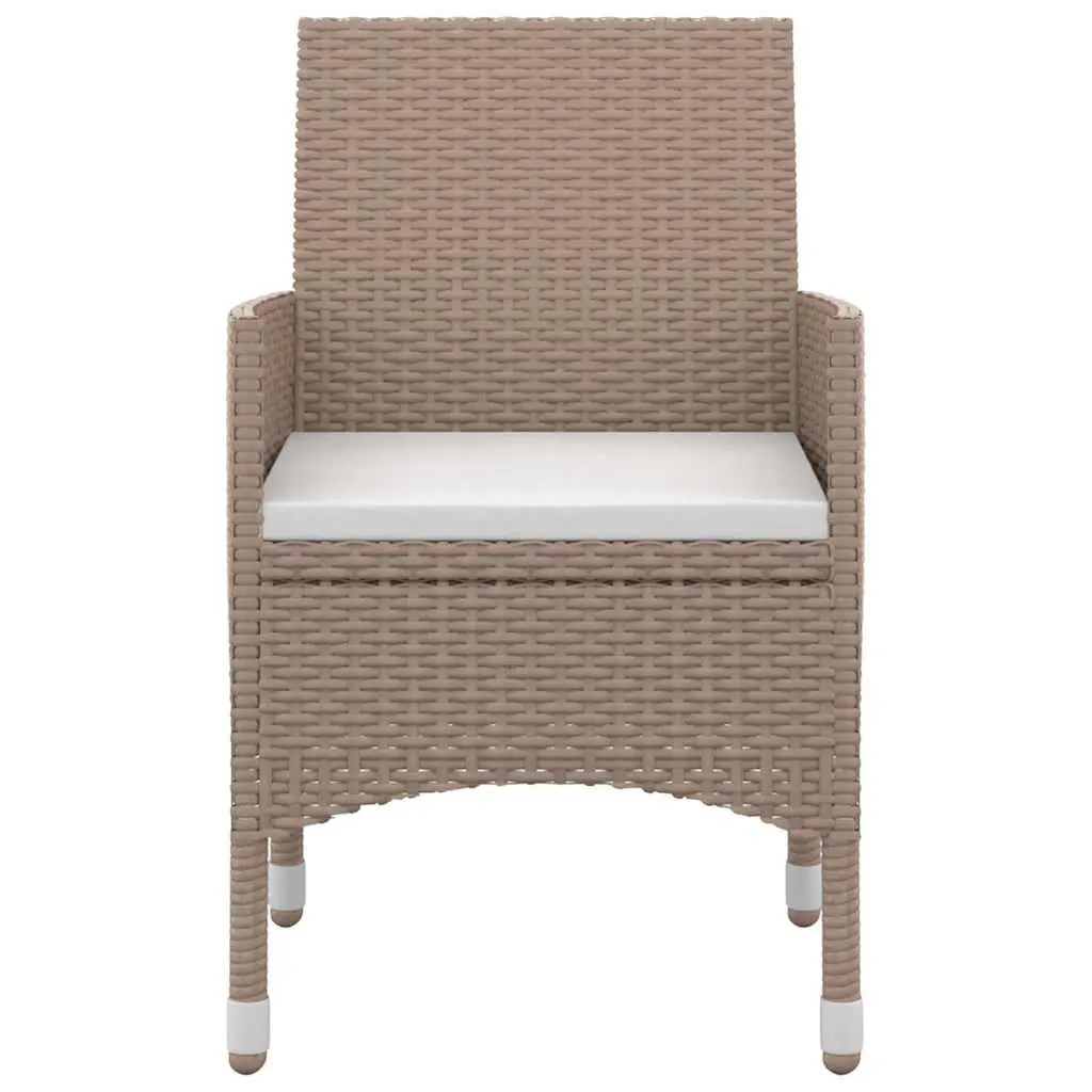 5 Piece Outdoor Dining Set with Glass Table