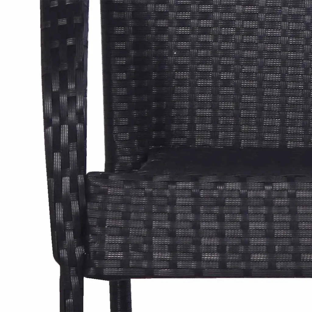 Stackable Outdoor Dining Chairs Set of 4