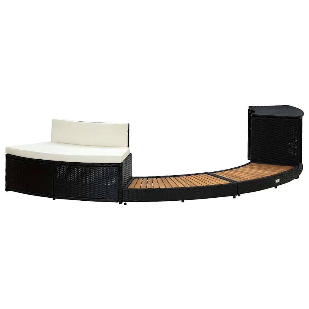 Hot Tub Surround with Storage and Seating