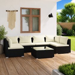 7 Piece Garden Lounge Set for Stylish Outdoor Spaces