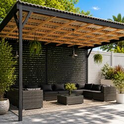 Durable 11 Piece Poly Rattan Garden Lounge Set with Cushions