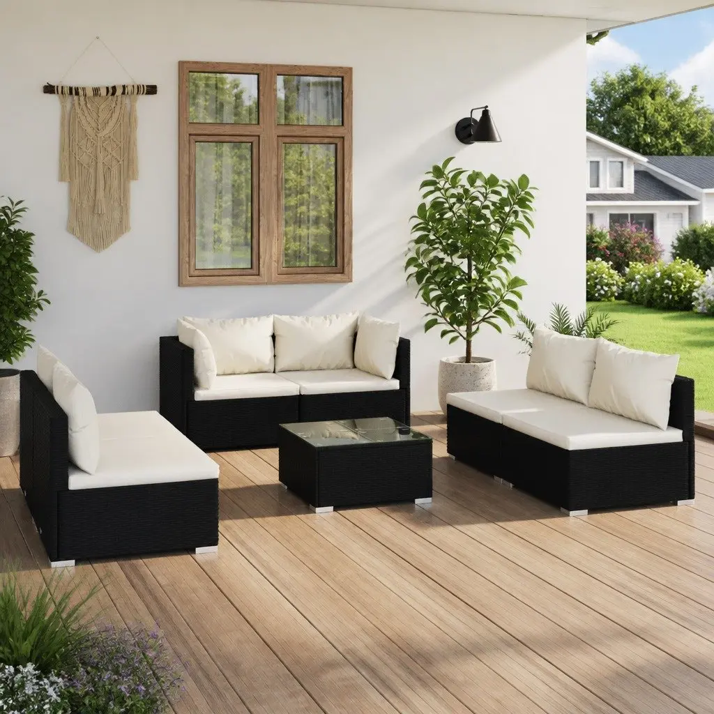7 Piece Garden Lounge Set for Outdoor Spaces
