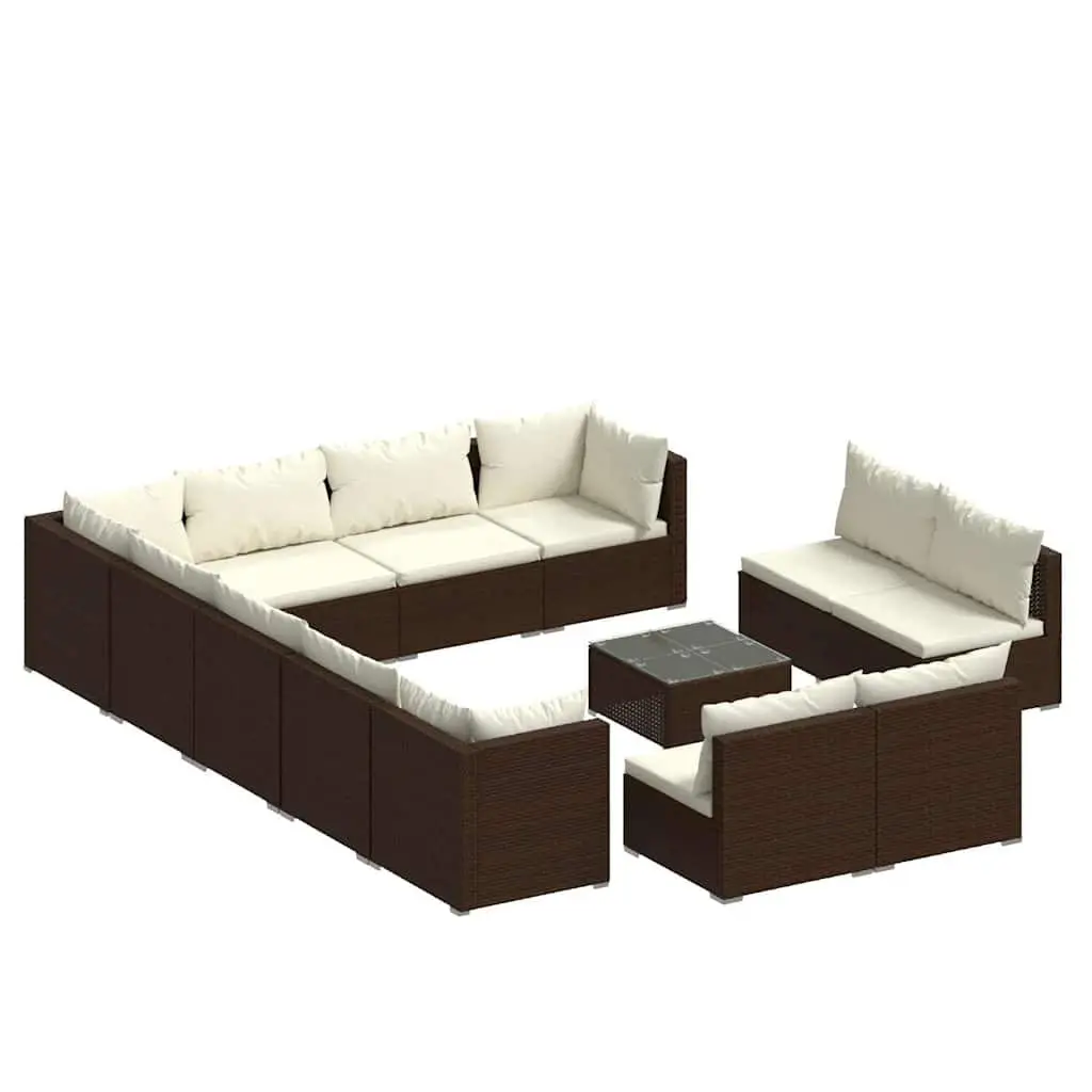 13-Piece Garden Lounge Set for Outdoor Spaces