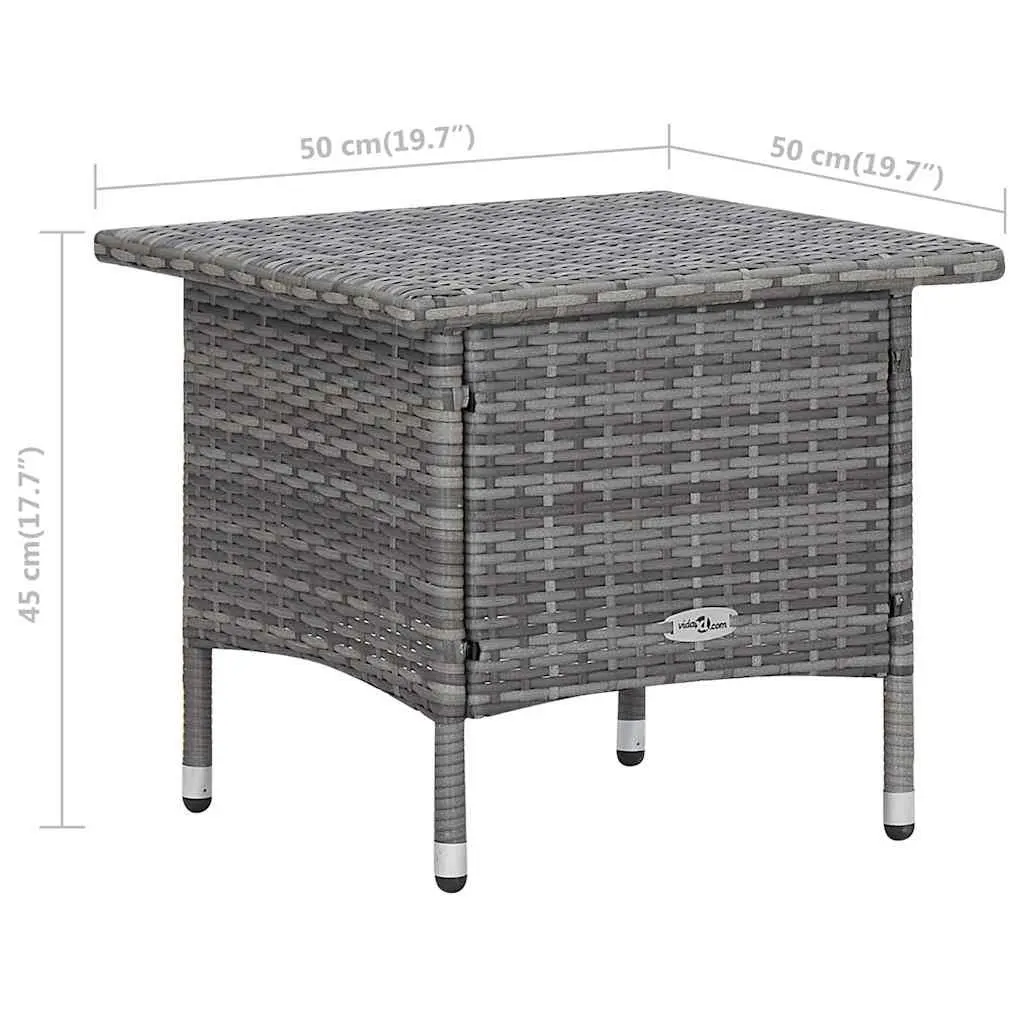 2 Piece Garden Lounge Set with Cushions