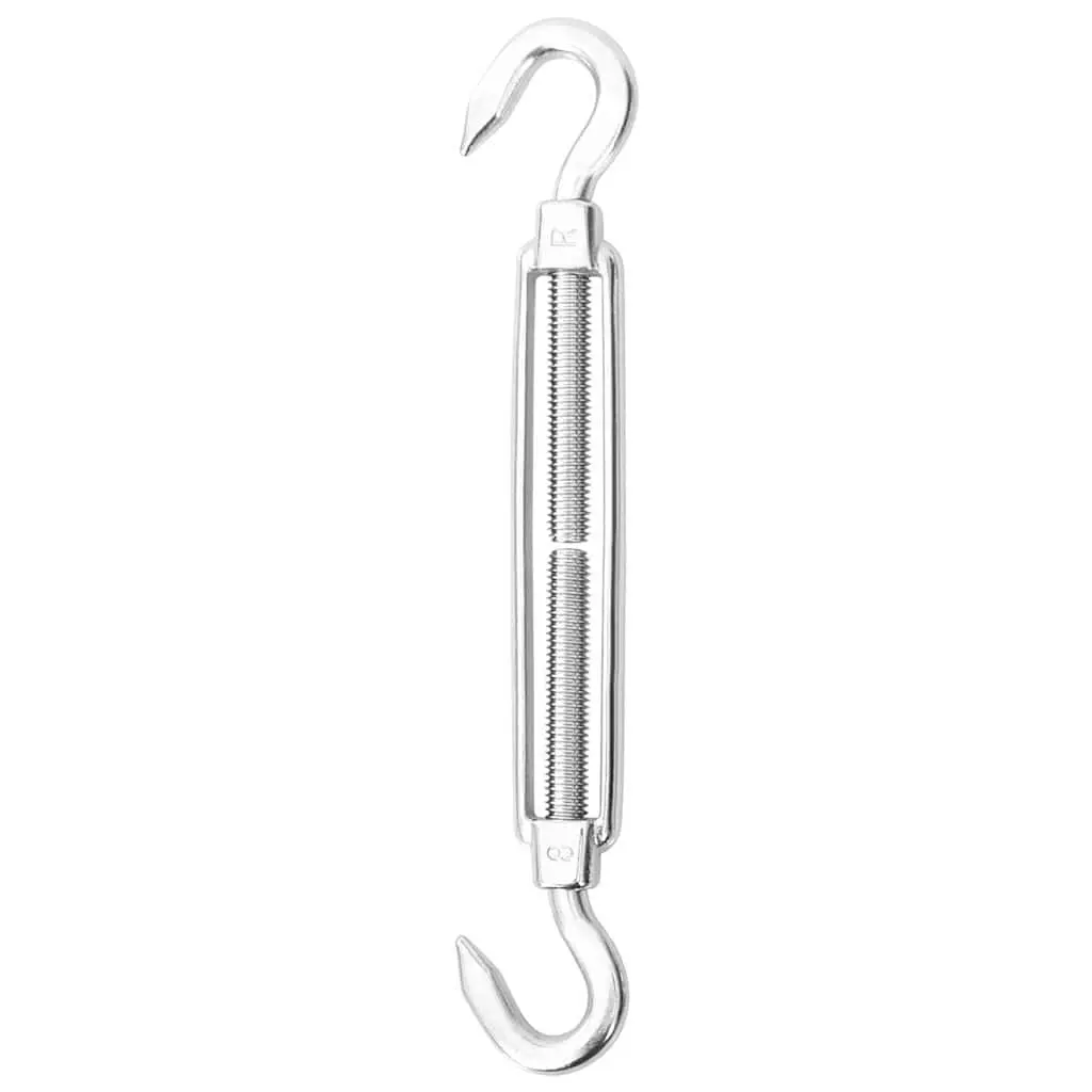 9 Piece Sunshade Sail Accessory Kit with Stainless Steel Fittings