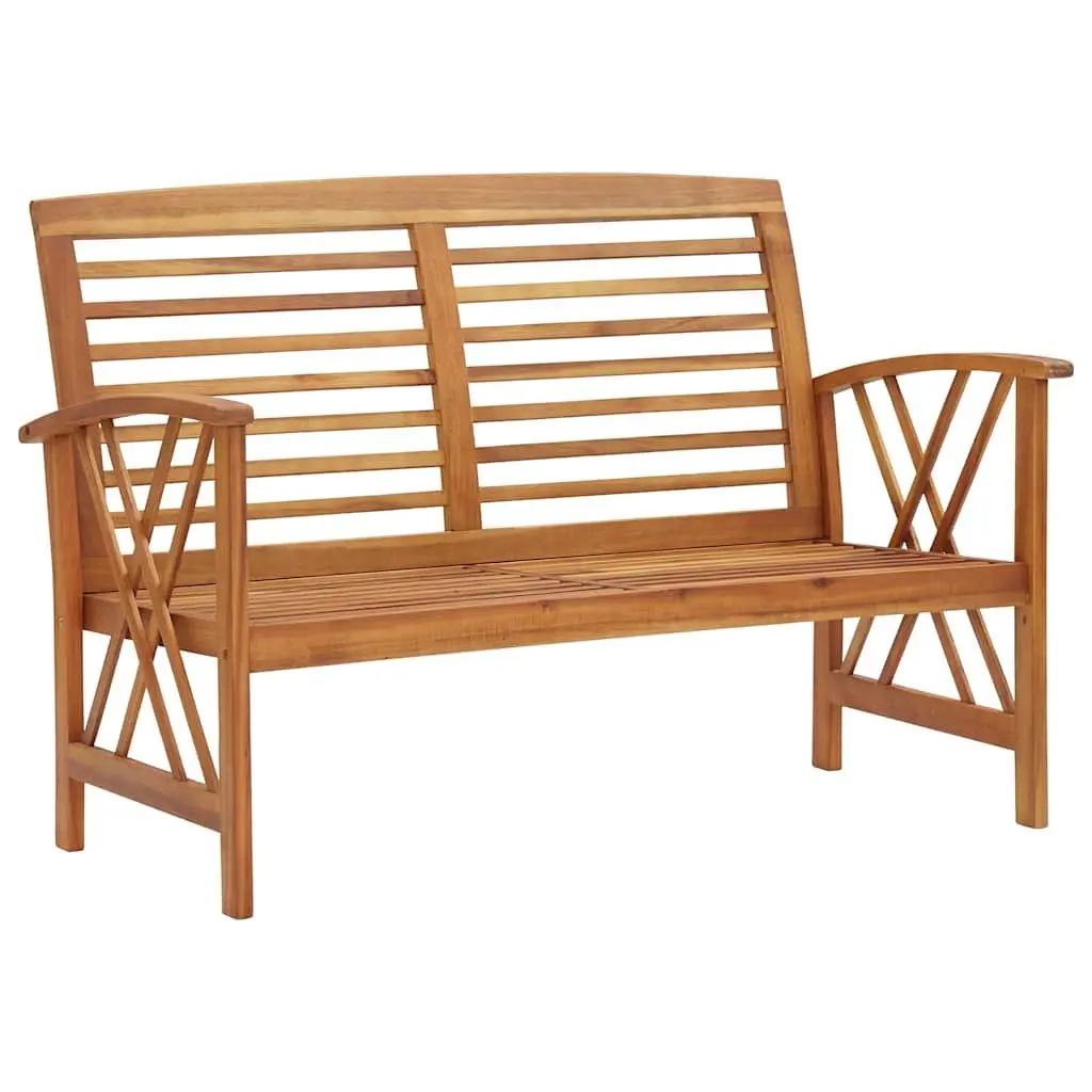 2 Piece Garden Lounge Set with Bench and Table