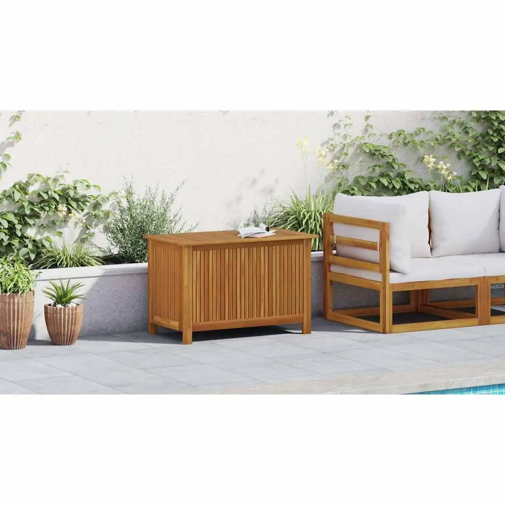 Garden Storage Box 90x50x58 cm Solid Acacia