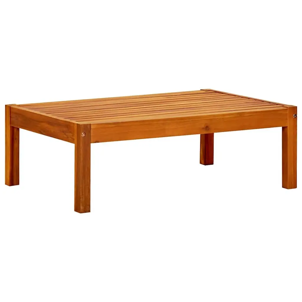 Solid Acacia Wood Foot Rests for Outdoor Comfort