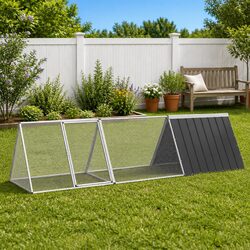 Galvanised Steel Rabbit Cage Hutch for Small Animals