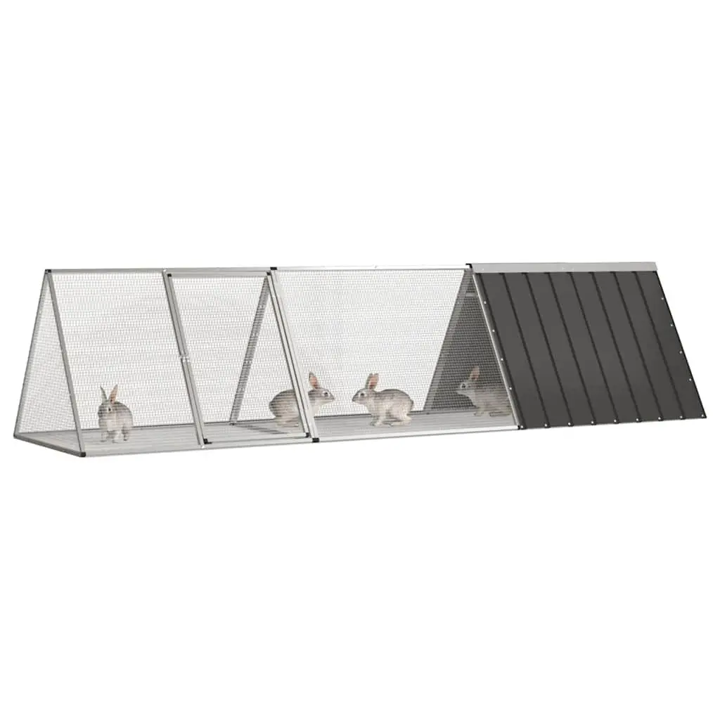 Galvanised Steel Rabbit Cage Hutch for Small Animals
