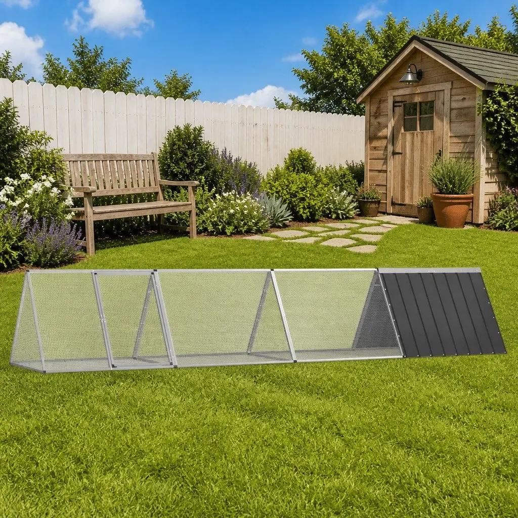 Galvanised Steel Rabbit Cage for Small Pets
