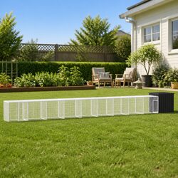 Durable Galvanised Steel Chicken Cage for Small Animals