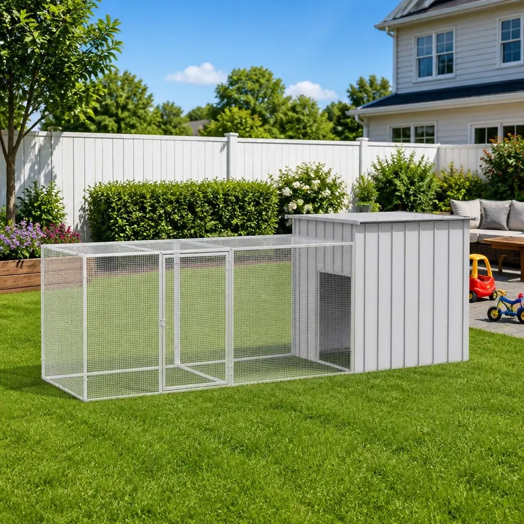 Galvanised Steel Chicken Cage for Small Animals