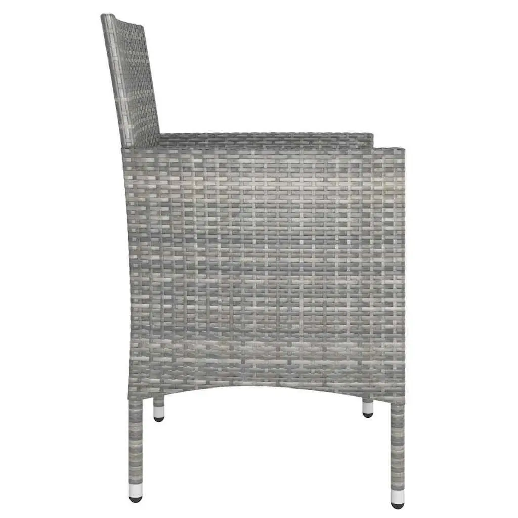 4-Piece Outdoor Garden Chair and Stool Set