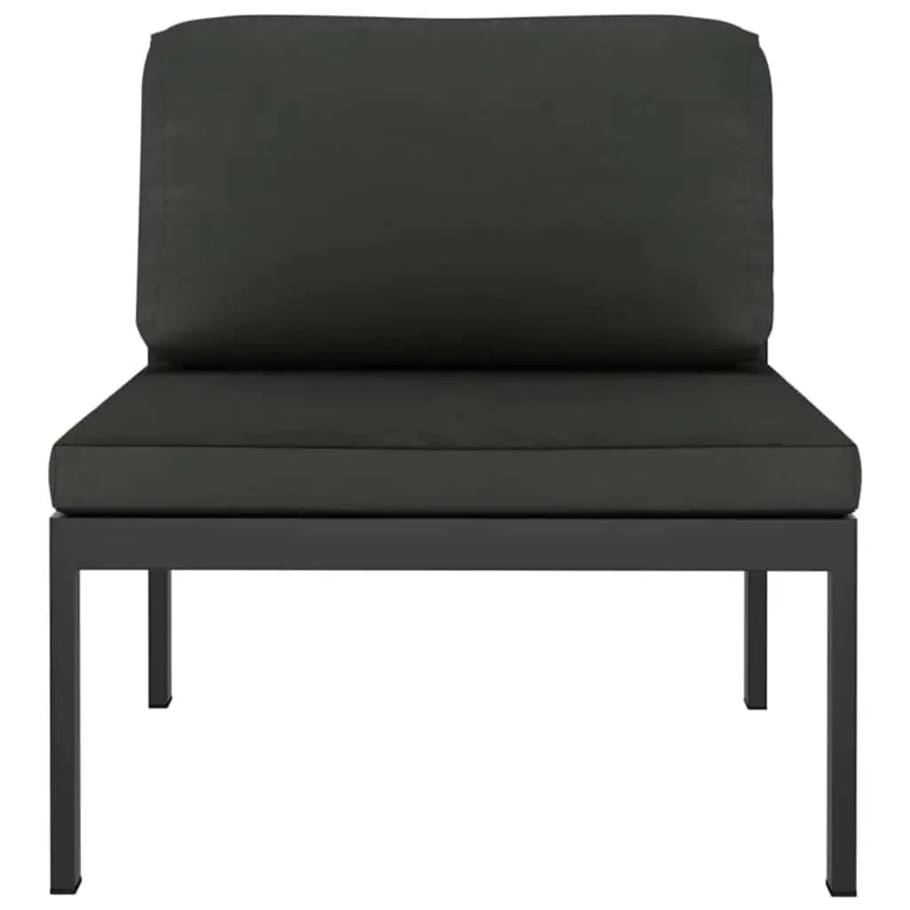 Modular 5 Piece Outdoor Patio Lounge Set with Cushions