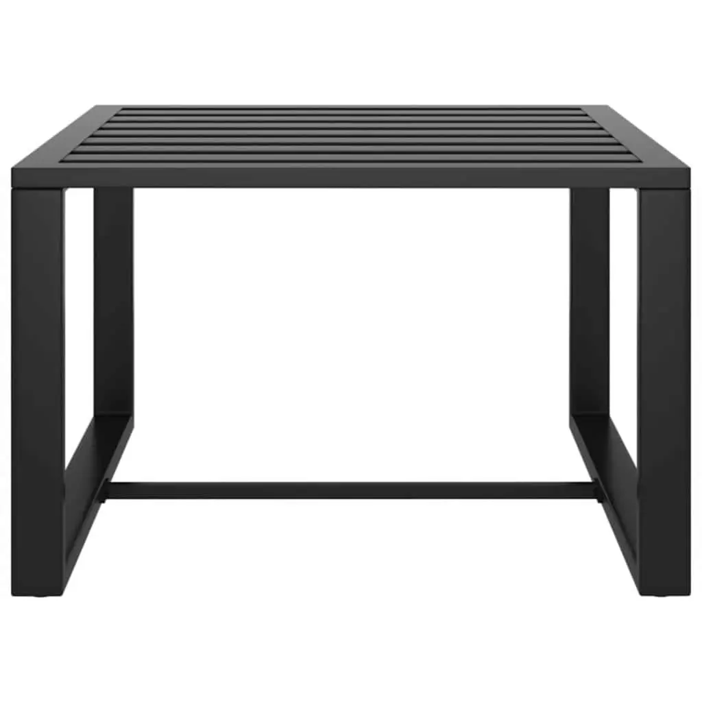 7 Piece Garden Lounge Set Aluminium Modular Outdoor Patio Furniture Anthracite with Cushions