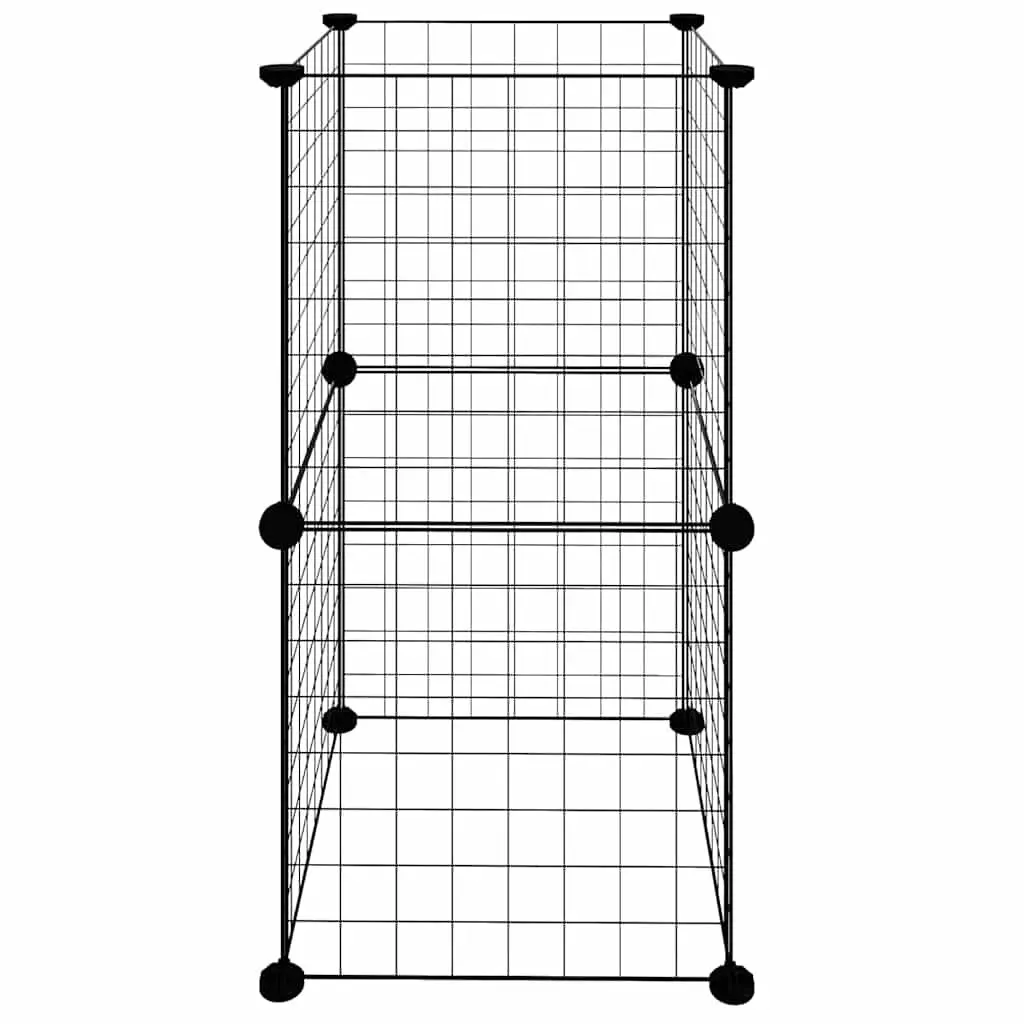 8-Panel Small Animal Cage for Secure Play