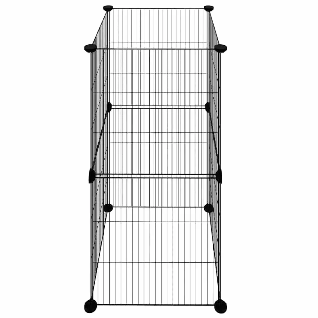 8-Panel Pet Cage Enclosure for Small Animals
