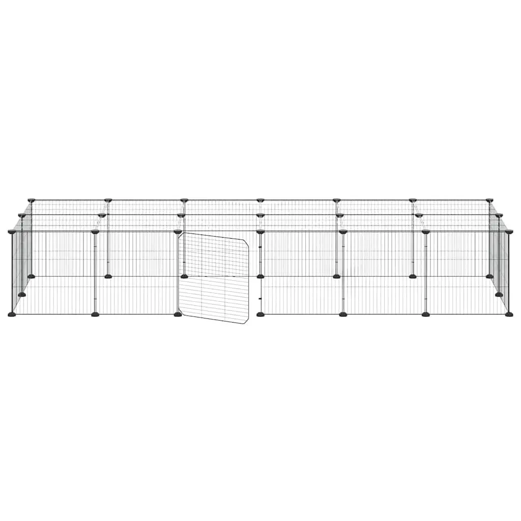 Modular Pet Cage with 28 Panels for Small Animals