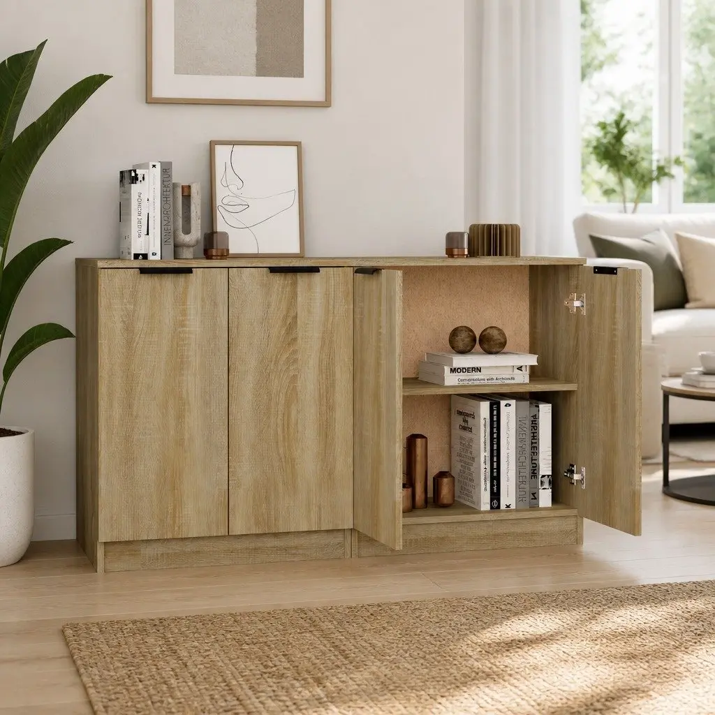 Brown Sideboard Cabinet 60x30x70cm