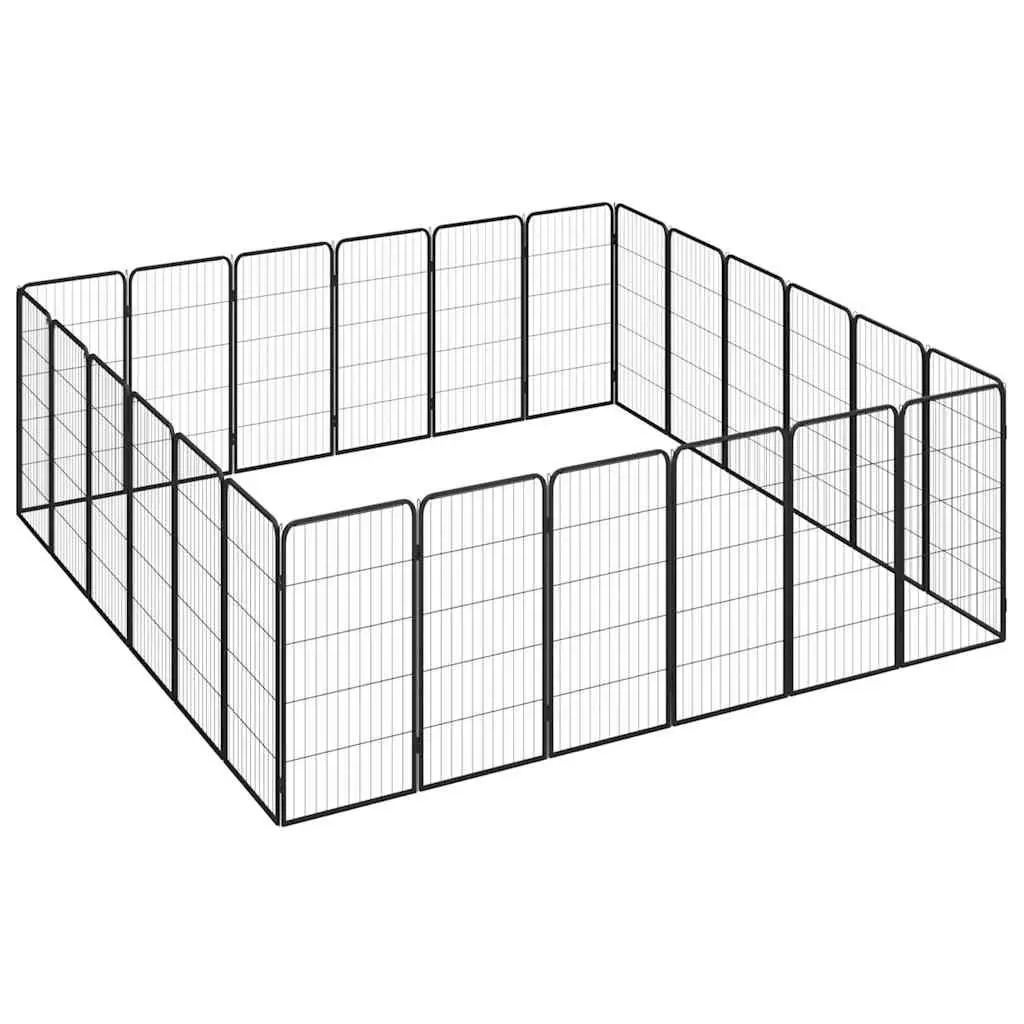 24-Panel Dog Playpen for Secure Outdoor Exercise