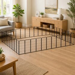 Durable Outdoor Dog Playpen with 40 Panels