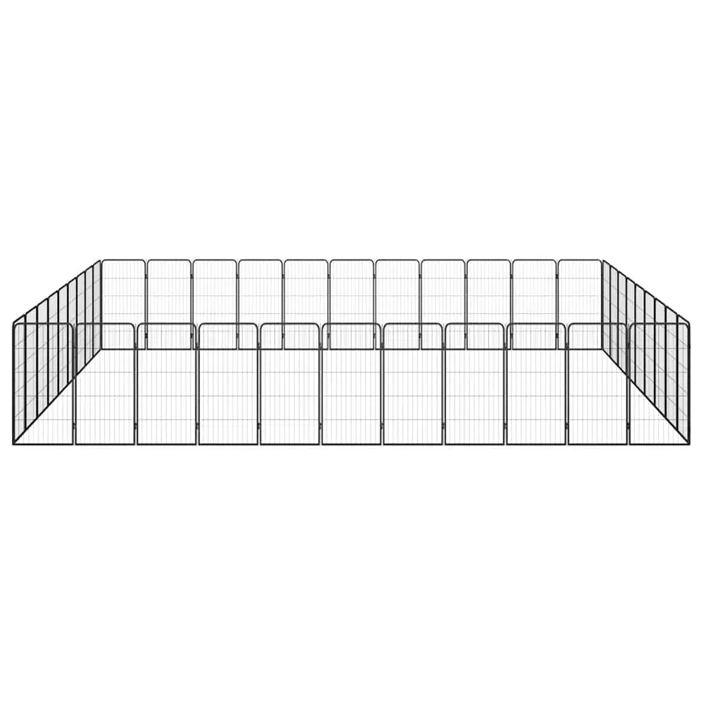 Outdoor Dog Playpen with 40 Panels