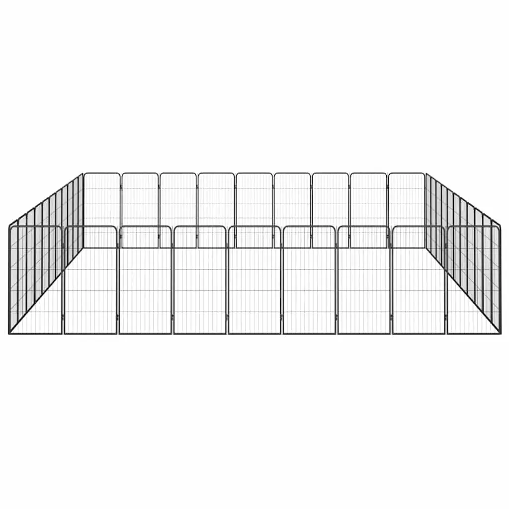Outdoor Dog Playpen with 40 Panels