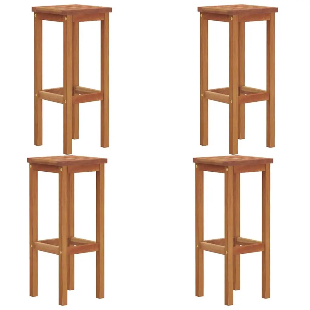 5 Piece Outdoor Garden Bar Set with Stools and Table
