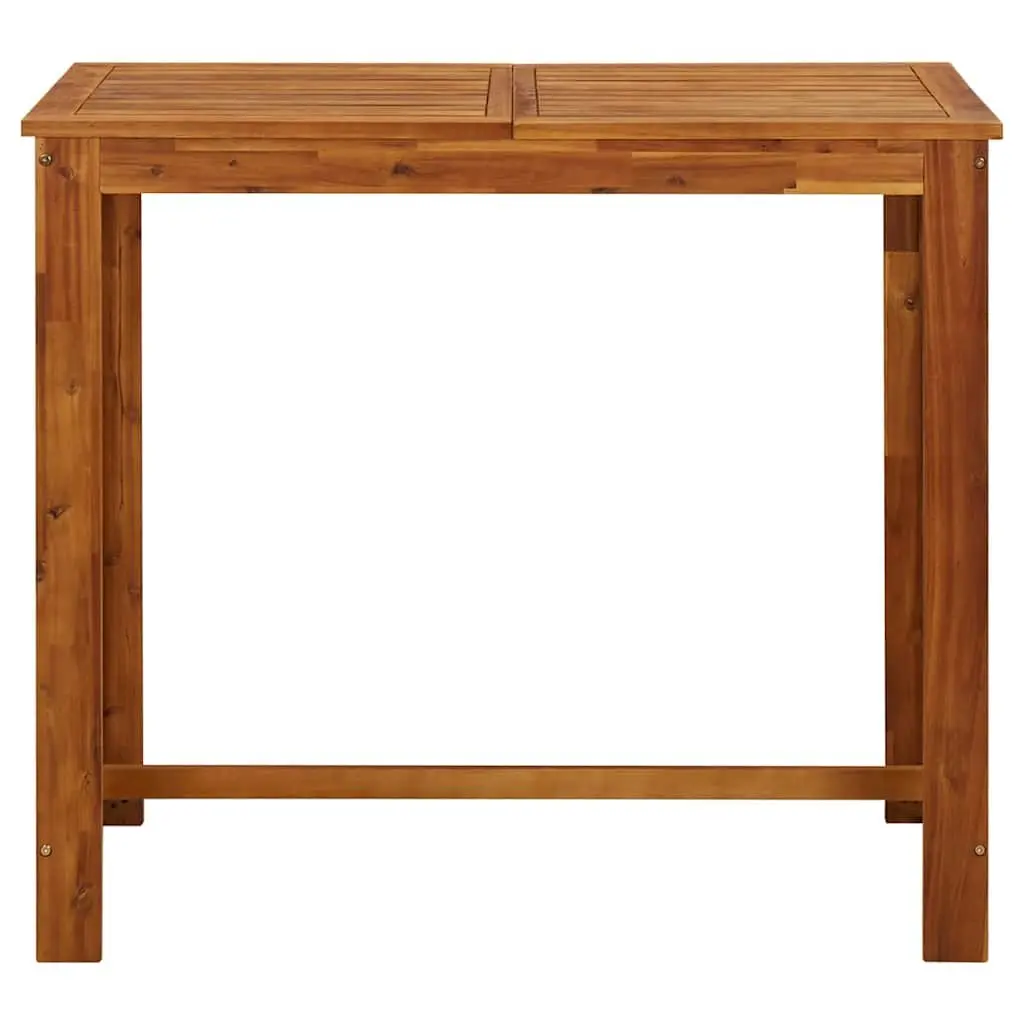 7 Piece Outdoor Bar Set in Solid Acacia Wood