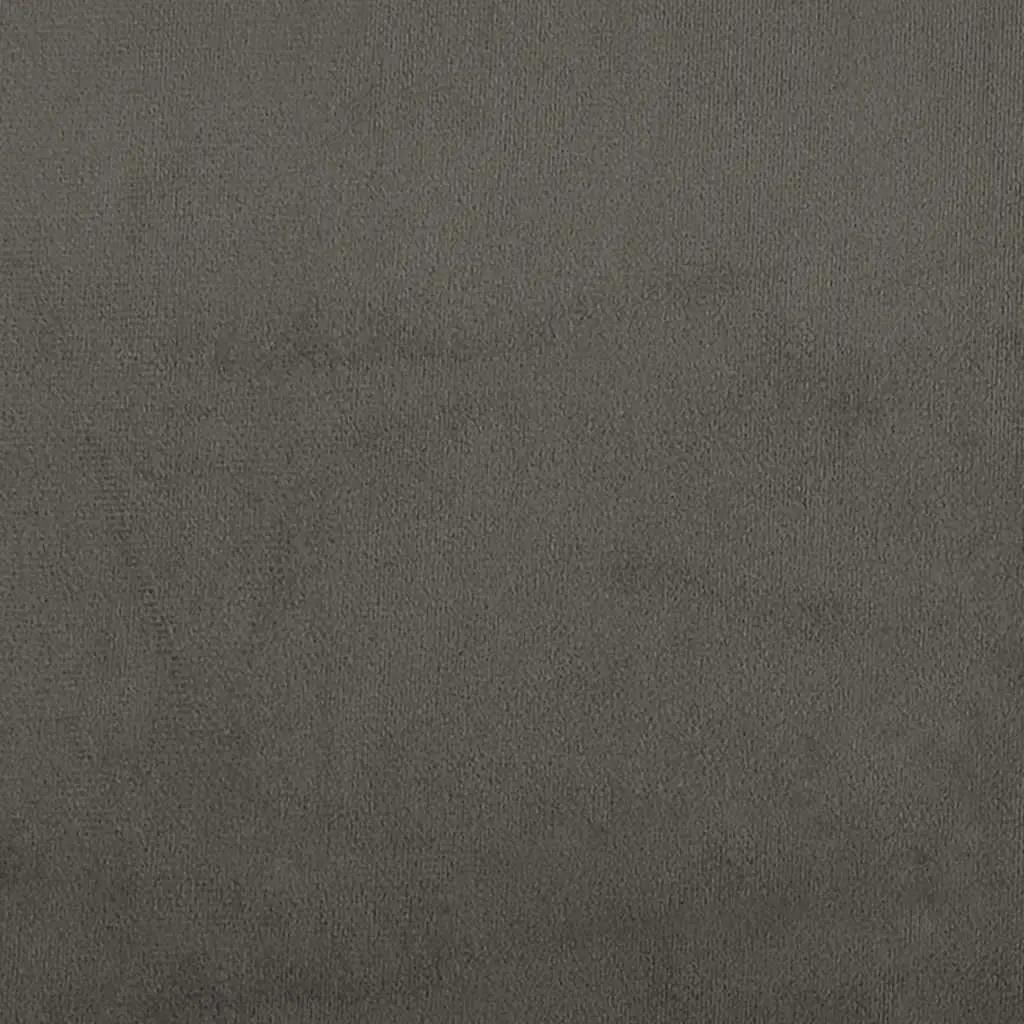 Adjustable Dark Grey Velvet Headboard 160cm
