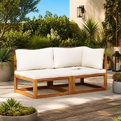 Premium 2 Piece Modular Outdoor Sectional Sofa Set