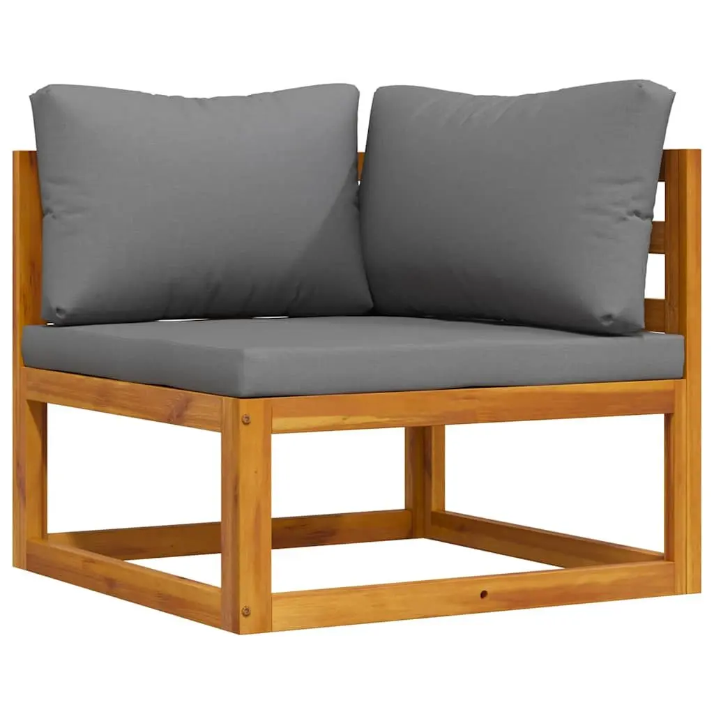 Dark Grey Corner Sofa for Outdoor Spaces