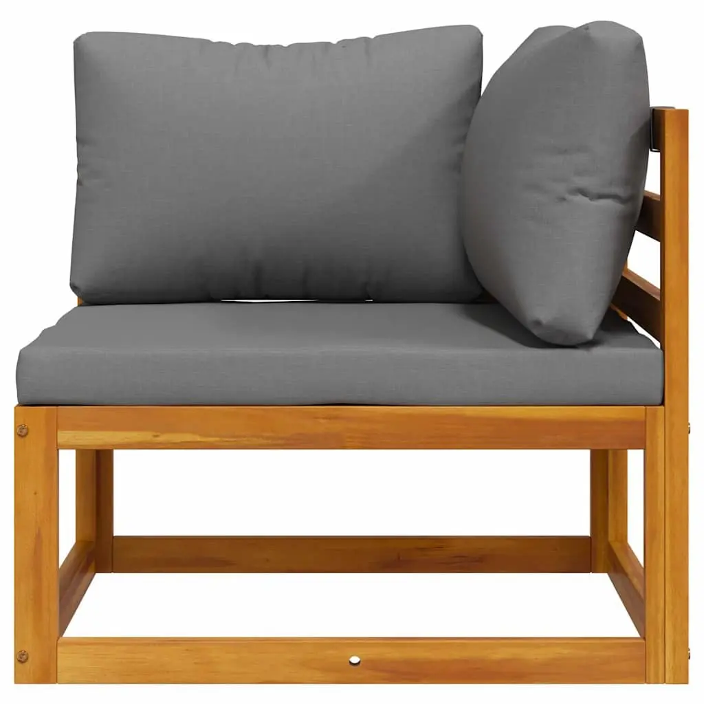 Dark Grey Corner Sofa for Outdoor Spaces