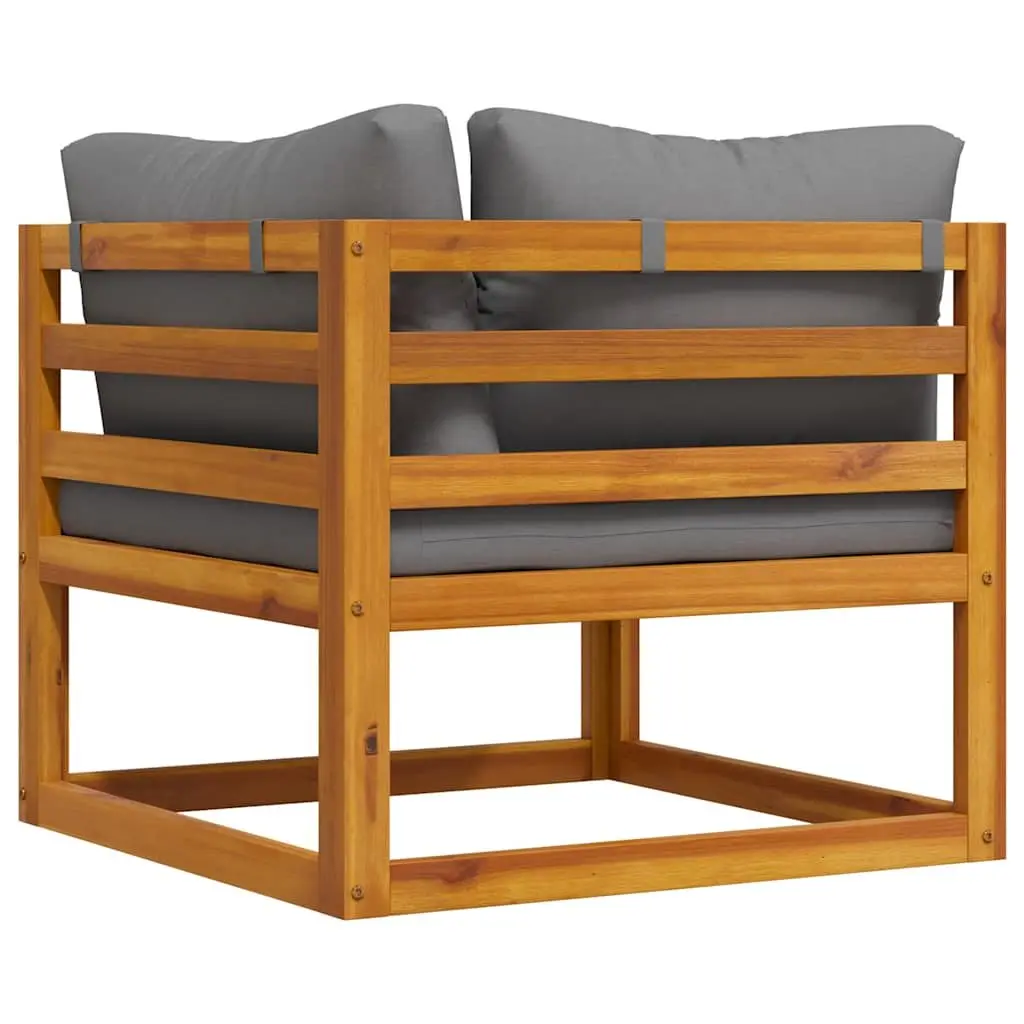Dark Grey Corner Sofa for Outdoor Spaces