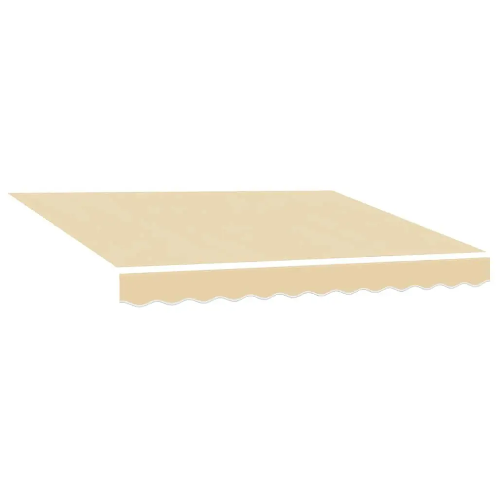 Awning Replacement Fabric Cream 5x3.5 m