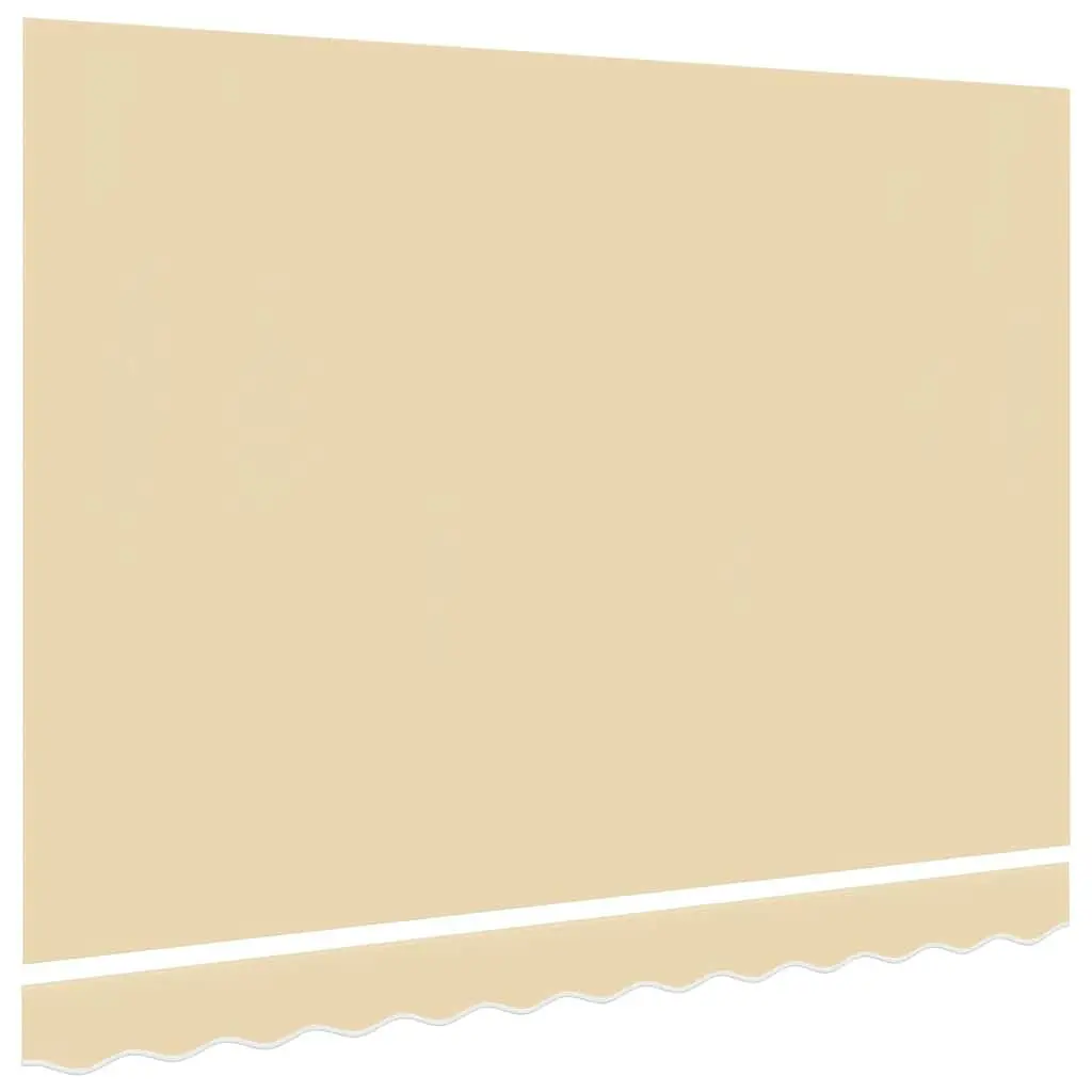Awning Replacement Fabric Cream 5x3.5 m