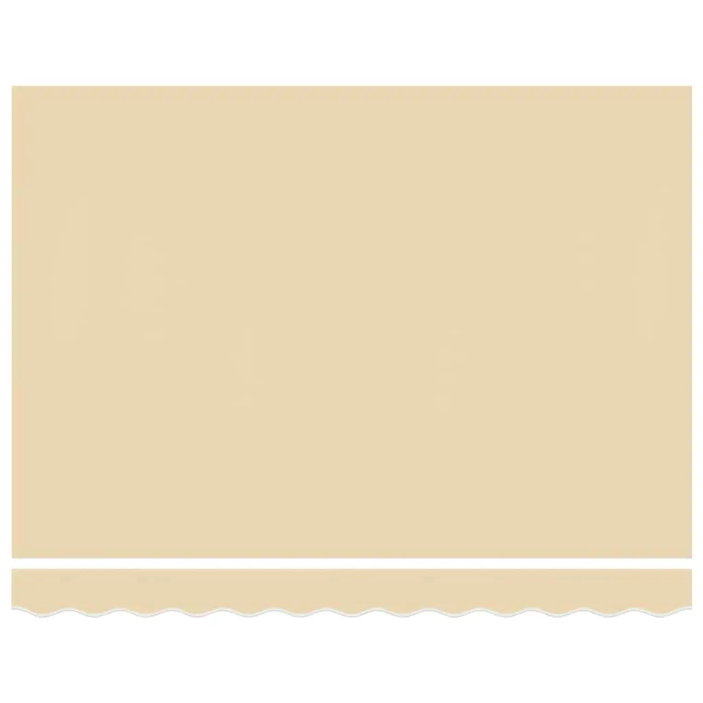 Awning Replacement Fabric Cream 5x3.5 m