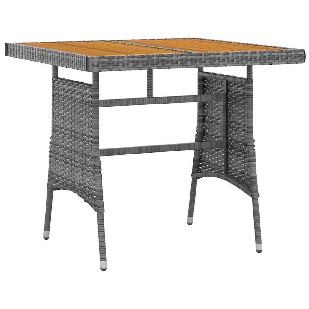 5-Piece Grey Outdoor Dining Set for Patios